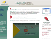 Tablet Screenshot of keyboardexpress.com